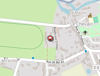 Carte de Ouest Debosselage à Chevain (le)