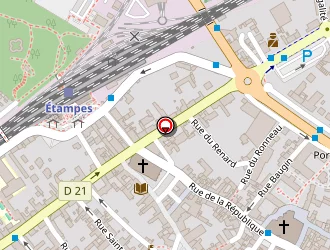 Carte de Ld Coiff' à Étampes