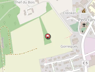 Carte de Keromnes-le Gad à Pencran