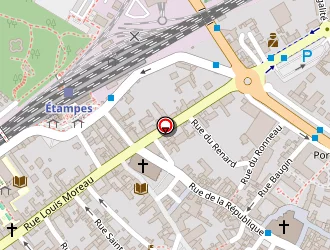 Carte de Opticien Krys à Étampes