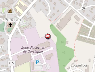 Carte de Les Ouessantines à Pencran