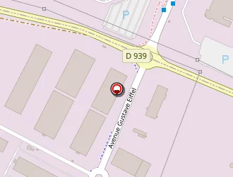 Carte de Dhl Express à Gellainville