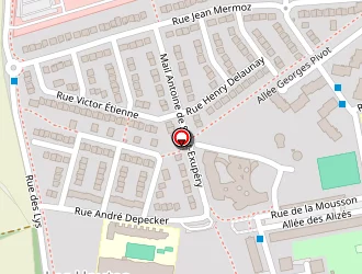 Carte de La Poste à Étampes