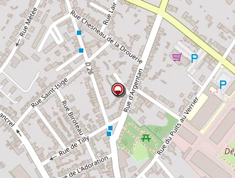 Carte de Lagarrigue Jacques à Alençon