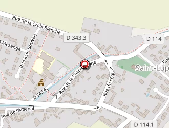 Carte de Viger Gérard à Saint-luperce