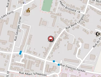 Carte de Centre Social Robert Doisneau à Lucé