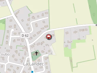 Carte de Allain Michel à Landec (la)