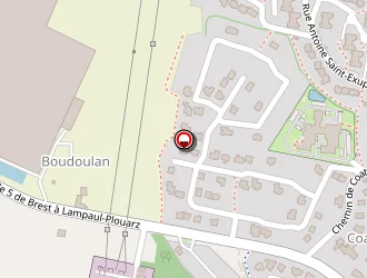 Carte de Point Vert à Saint-renan