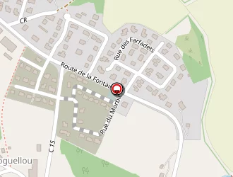 Carte de Coudard-garoff à Pencran