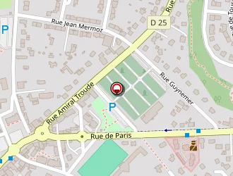 Carte de La Poste à Guipavas