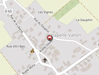 Carte de Ecole Maternelle à Chapelle-vallon