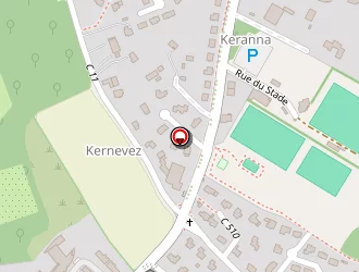 Carte de Ecole Primaire Publique à Pencran