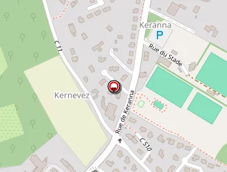 Carte de Salle Polyvalente à Pencran