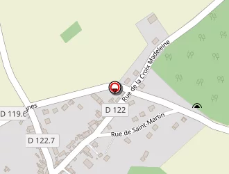 Carte de Clément Stéphane à Béville-le-comte