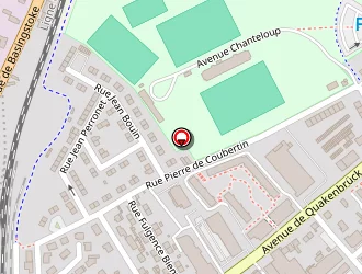 Carte de Skate Park à Alençon