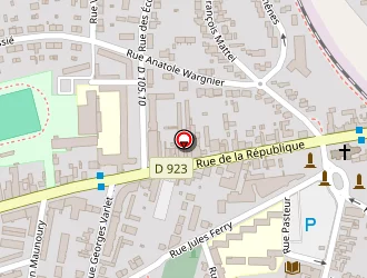 Carte de Centre De P.m.i à Lucé