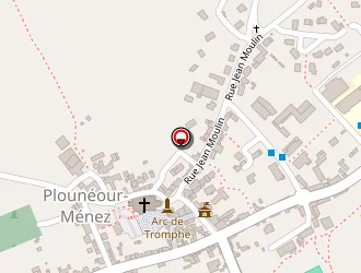 Carte de La Poste à Plounéour-ménez