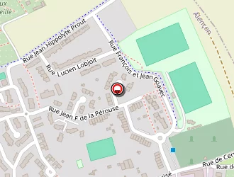 Carte de Stade Courteille à Alençon