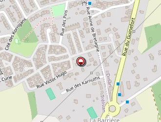 Carte de Sos Plombier Chauffagiste à Trélivan