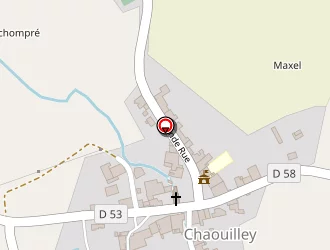 Carte de Urgence (services Locaux) à Chaouilley