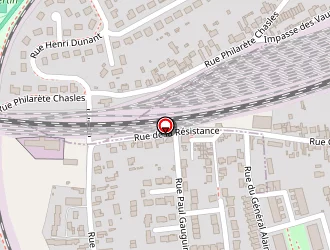 Carte de Utim Centre à Lucé