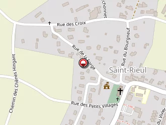 Carte de Ecole Primaire Publique à Saint-rieul