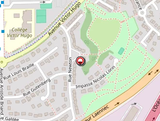 Carte de Sce (société Chartraine D'electricité) à Chartres