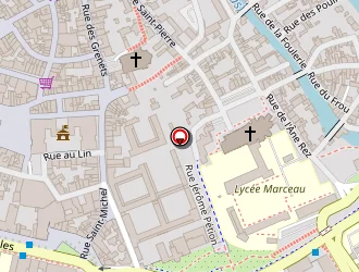 Carte de Pizza Hut à Chartres