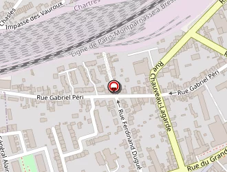 Carte de Id'extension à Chartres