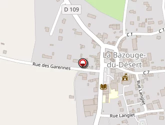 Carte de Boulangerie Brault à Bazouge-du-désert (la)