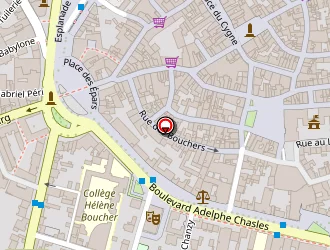 Carte de Collège Hélène Boucher à Chartres