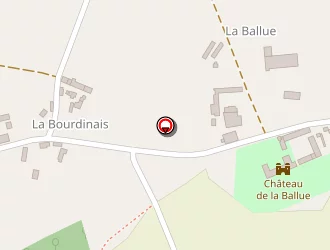 Carte de Château De La Ballue à Bazouges-la-pérouse