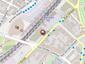 Carte de Mae à Chartres