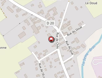 Carte de Ecole Primaire à Saint-mesmin