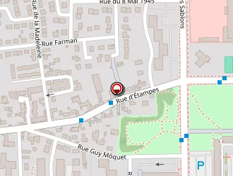 Carte de Msd Judo à Chartres