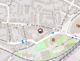 Carte de Saretec France à Chartres