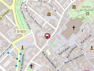 Carte de Brasserie La Cour à Chartres