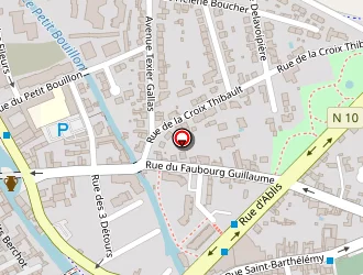 Carte de Centre C.e.a.c Formation à Chartres