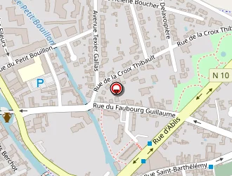 Carte de La Napolitaine à Chartres