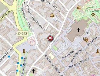 Carte de Caroll International à Chartres