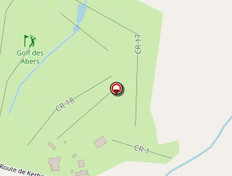 Carte de Golf De Brest Les Abers à Plouarzel