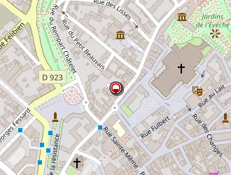 Carte de Atelier Du Chocolat De Bayonne à Chartres