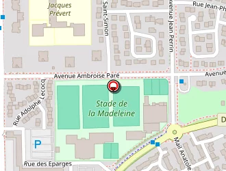 Carte de M.s.d. Tennis à Chartres