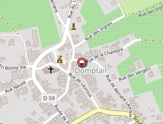 Carte de Pierres Lorraines à Domptail