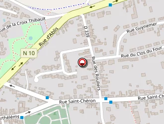 Carte de Cirou Arnaud à Chartres