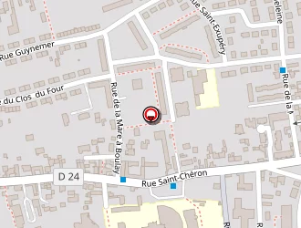 Carte de Becker Jean-claude à Chartres