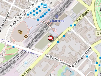 Carte de Lathiere Finances à Chartres