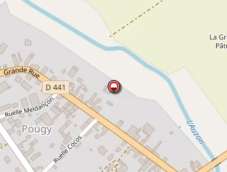 Carte de Ecole à Pougy