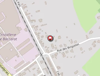 Carte de Martin Thierry à Baccarat