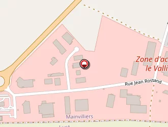 Carte de Socotec Industries à Chécy